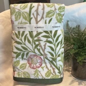 Morris & Co. Sweet Briar 100% Cotton Velour Hand Towels - Set of 2